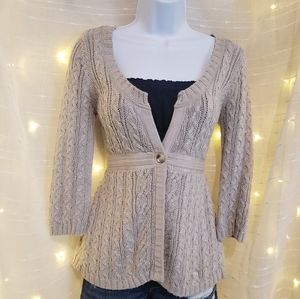 Abercrombie and Fitch babydoll cardigan
